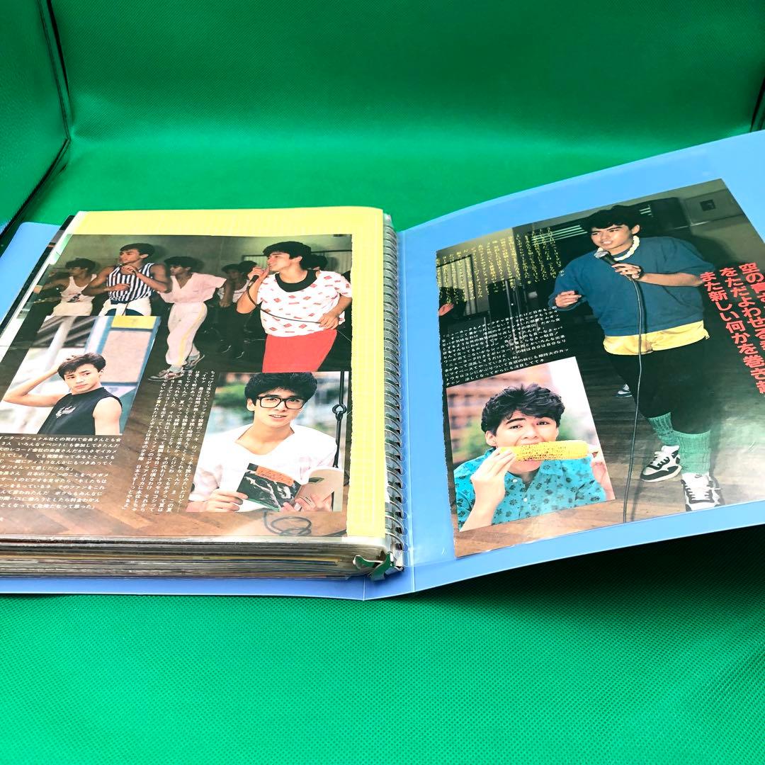 GR770 少年隊 A4雑誌切り抜き ポスター 錦織一清 植草克秀 東山紀之
