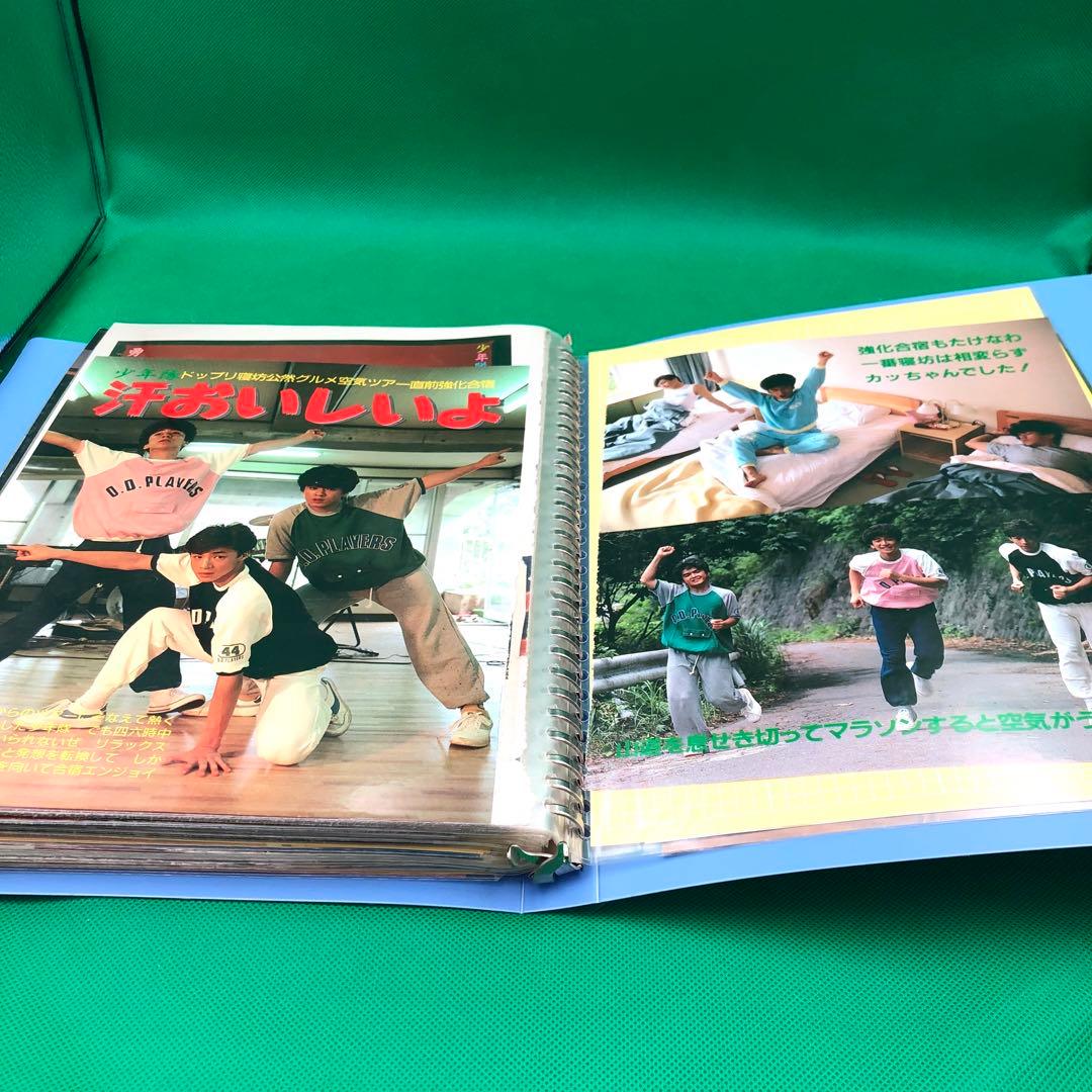 GR770 少年隊 A4雑誌切り抜き ポスター 錦織一清 植草克秀 東山紀之