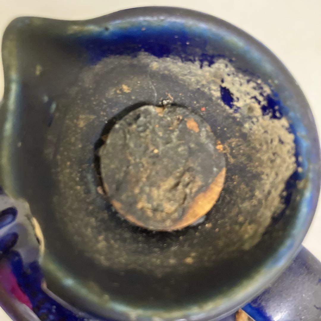 E壁 バランタイン陶器瓶 ウイスキー Whisky チャーム付き 古酒