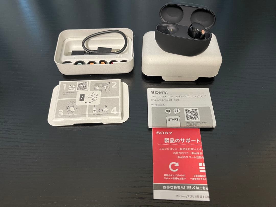 SONY WF-1000XM5 右＋付属品完備