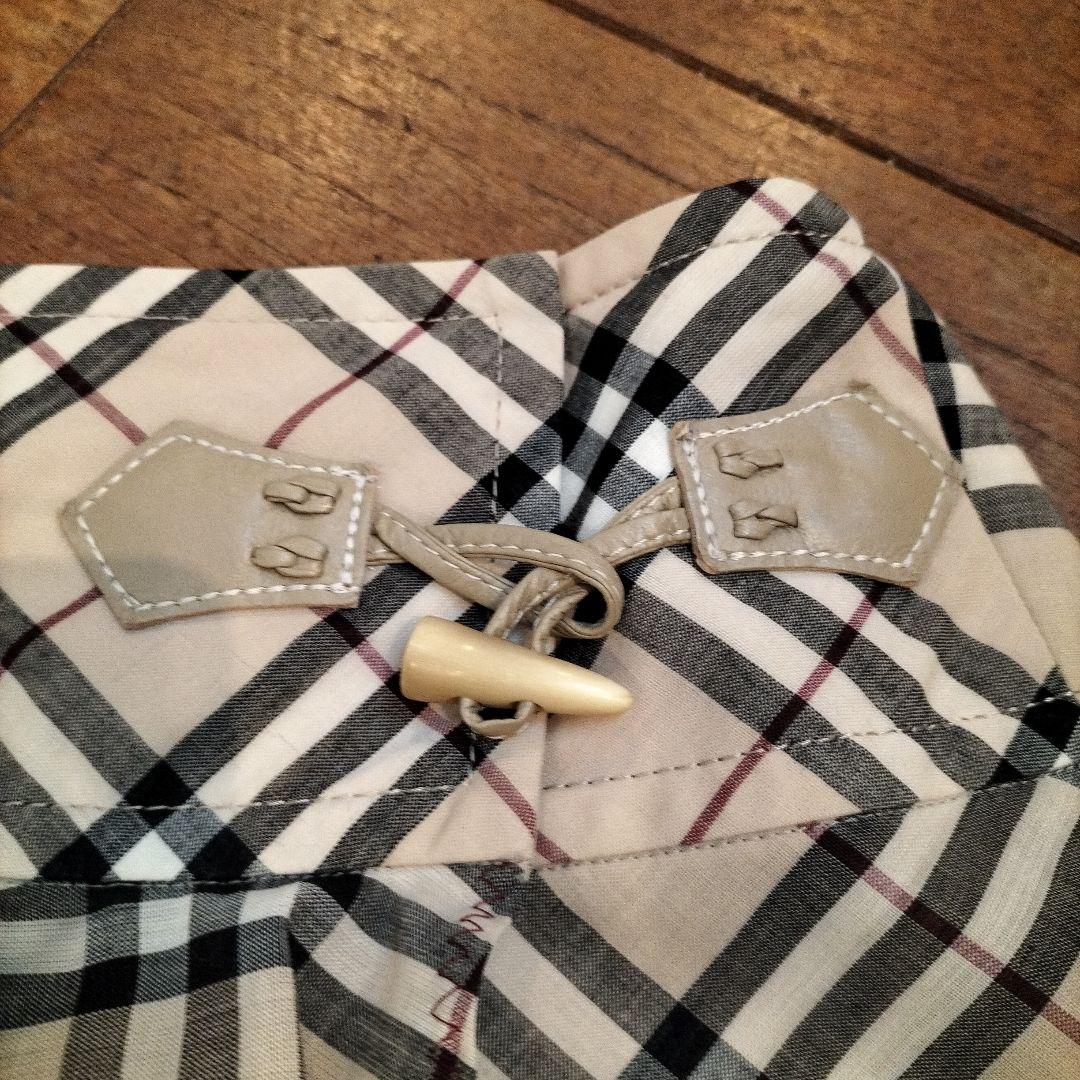 バーバリー　ブルーレーベル　　ノバチェック　36(S)　春夏