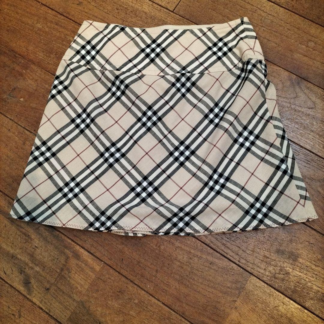 バーバリー　ブルーレーベル　　ノバチェック　36(S)　春夏