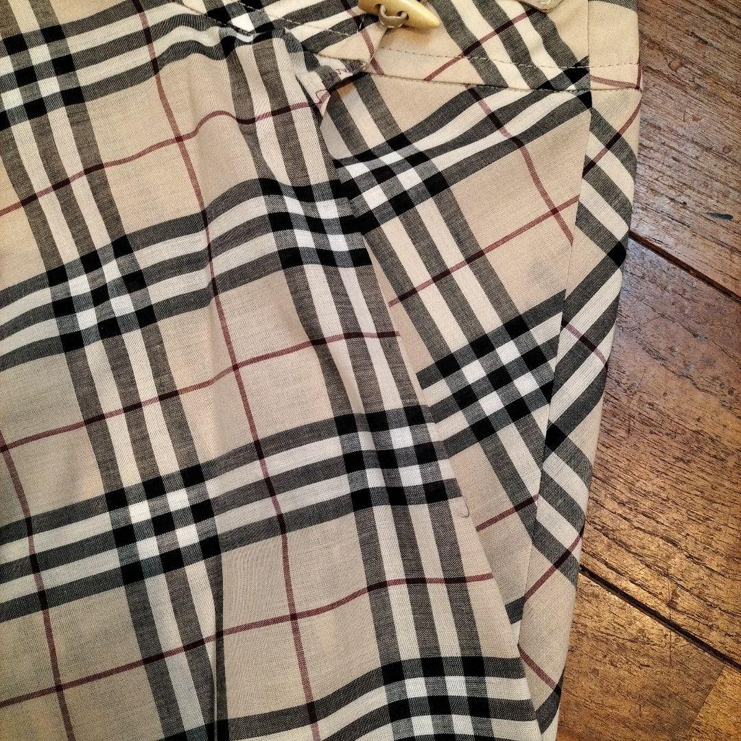 バーバリー　ブルーレーベル　　ノバチェック　36(S)　春夏