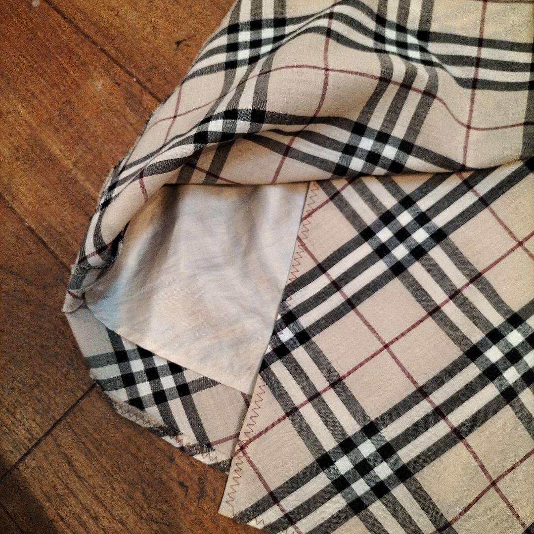 バーバリー　ブルーレーベル　　ノバチェック　36(S)　春夏