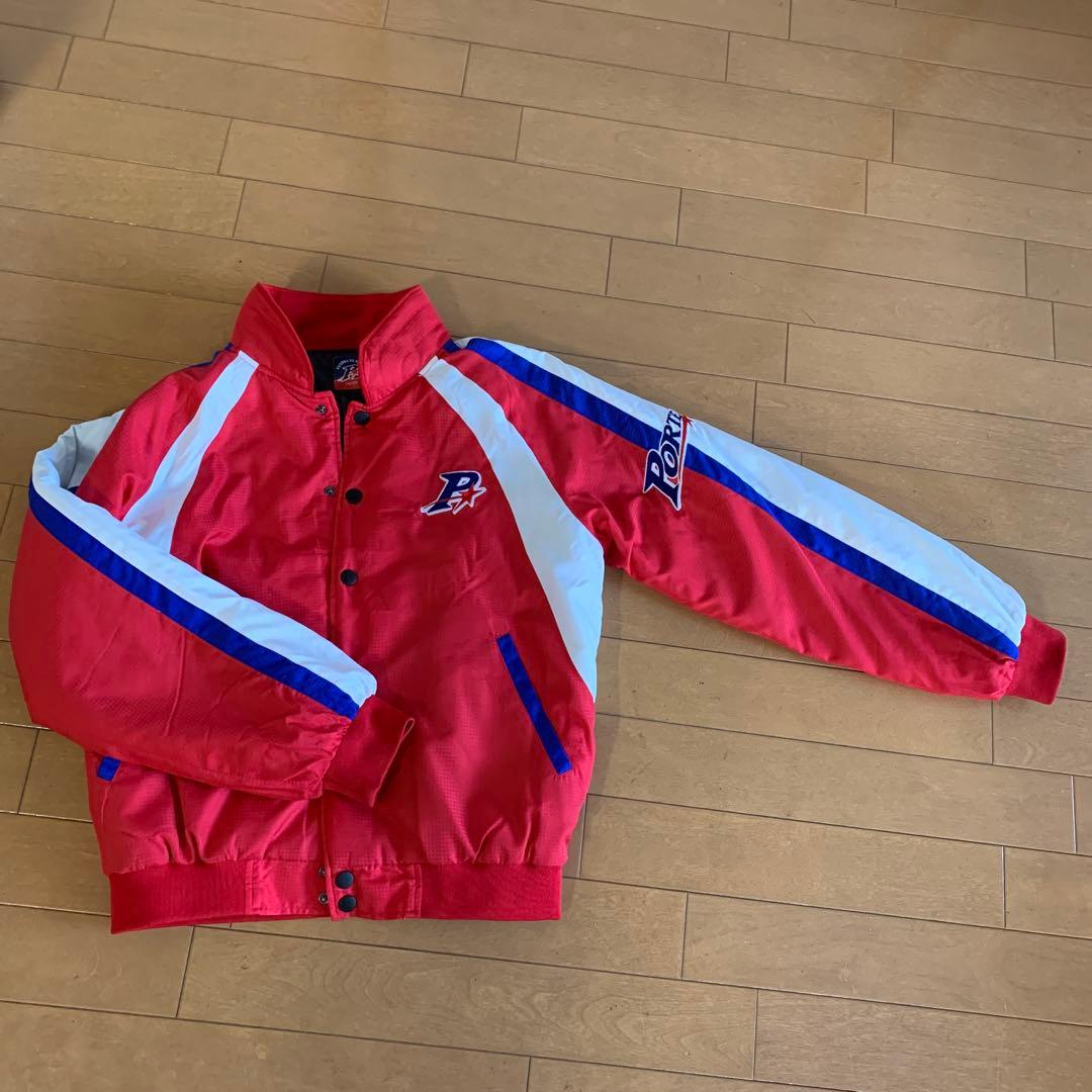 野球スクールポルテグランドコート 145センチ 赤/白/青 コート・ジャケット