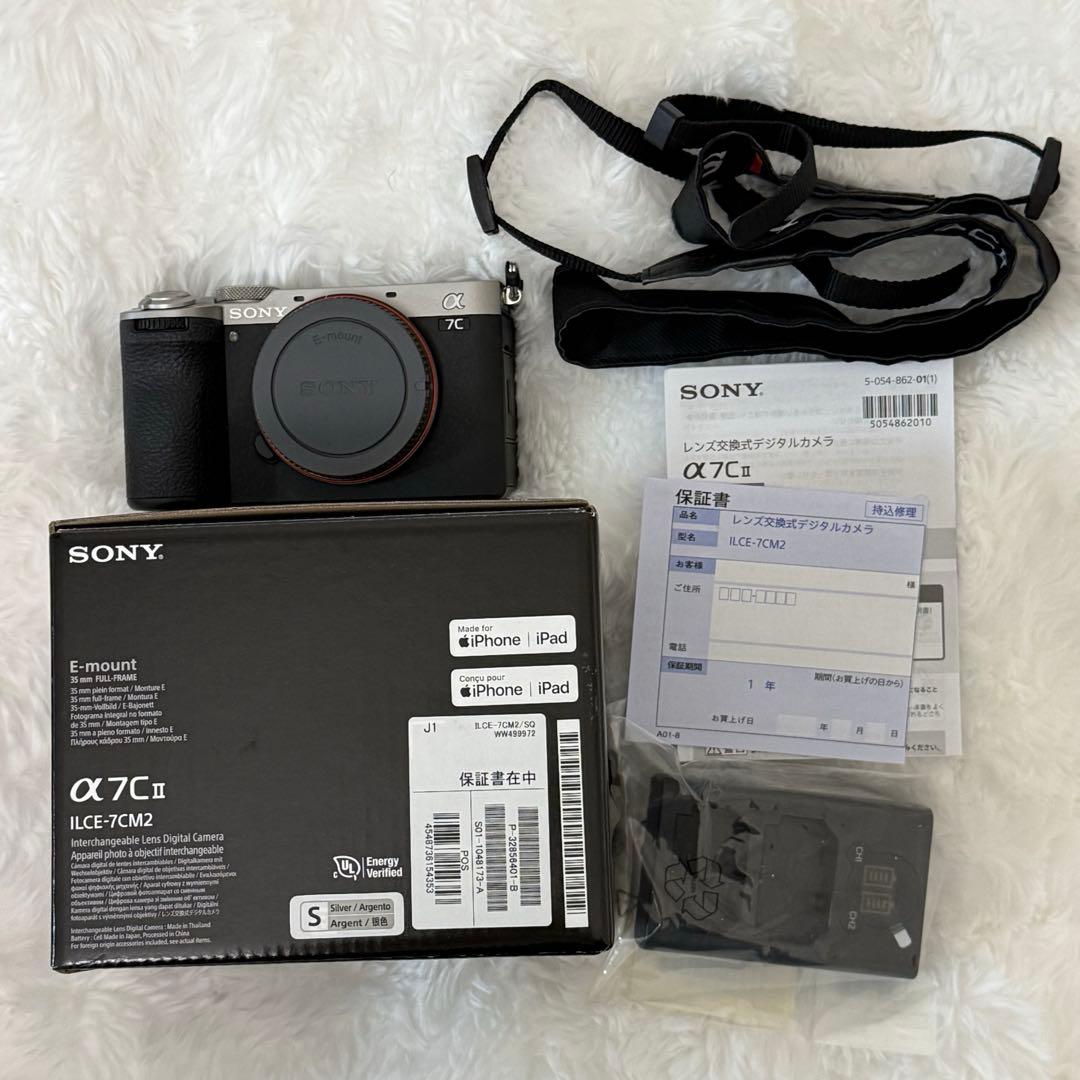 ほぼ新品　SONY α7cⅱ