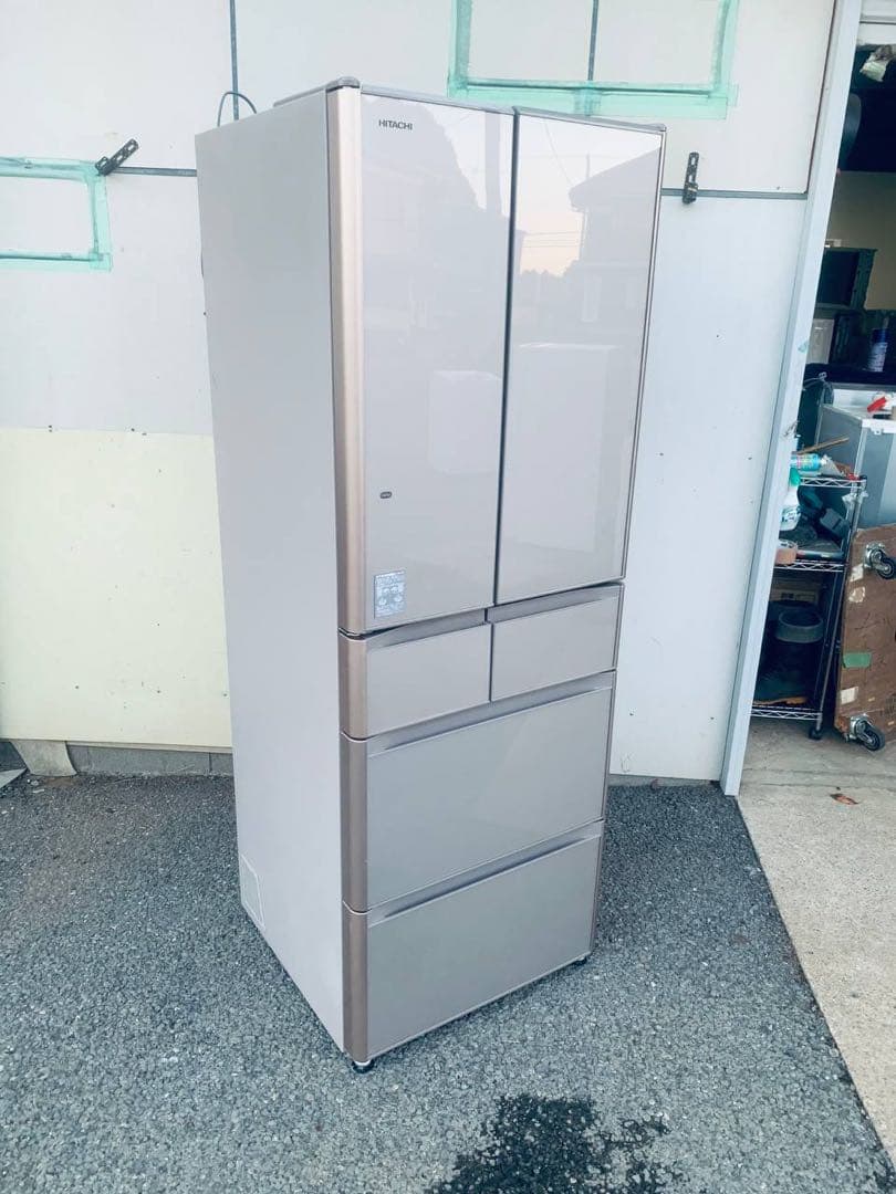 ✅日立ノンフロン冷凍冷蔵庫✅ ✅R-XG4300G✅送料設置無料