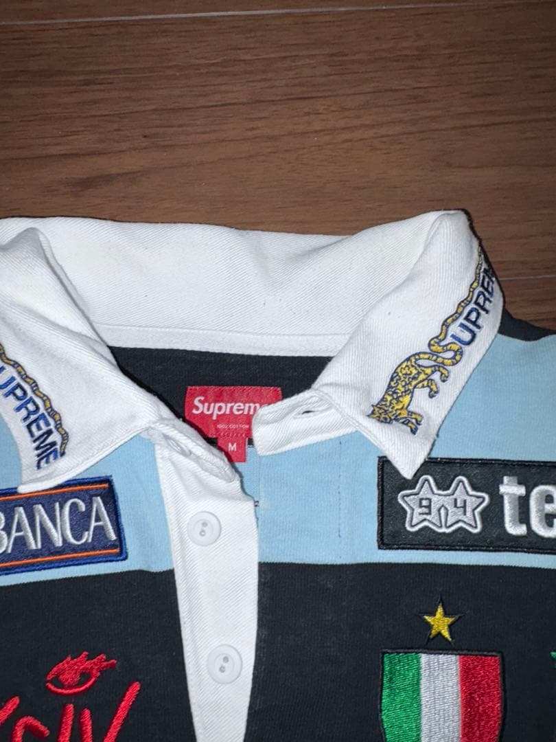 Supreme ラガーシャツ 22SS Stripe Rugby