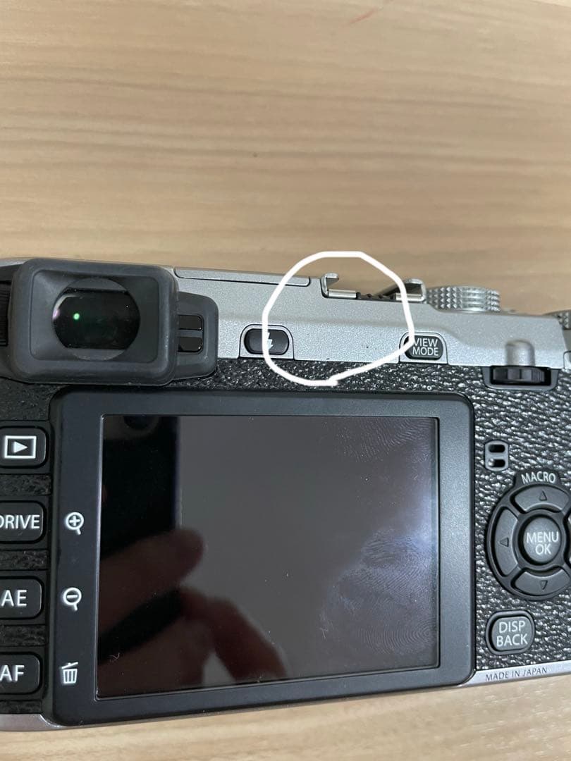 Fujifilm X-E1 シルバー　レザーケース　リモートレリーズ