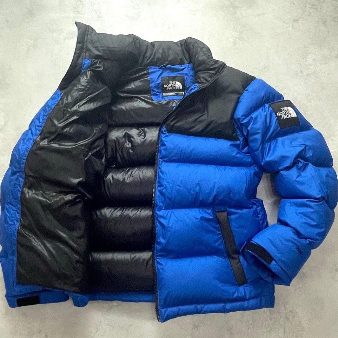 【US限定・希少】ノースフェイス 1992 ヌプシダウンジャケット ブルー S