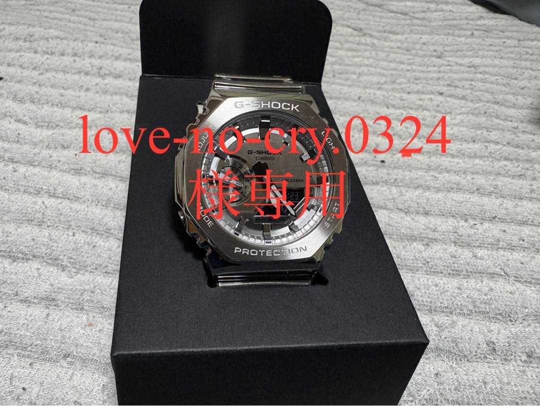 【love-no-cry.0324】G-SHOCK GM-2100M