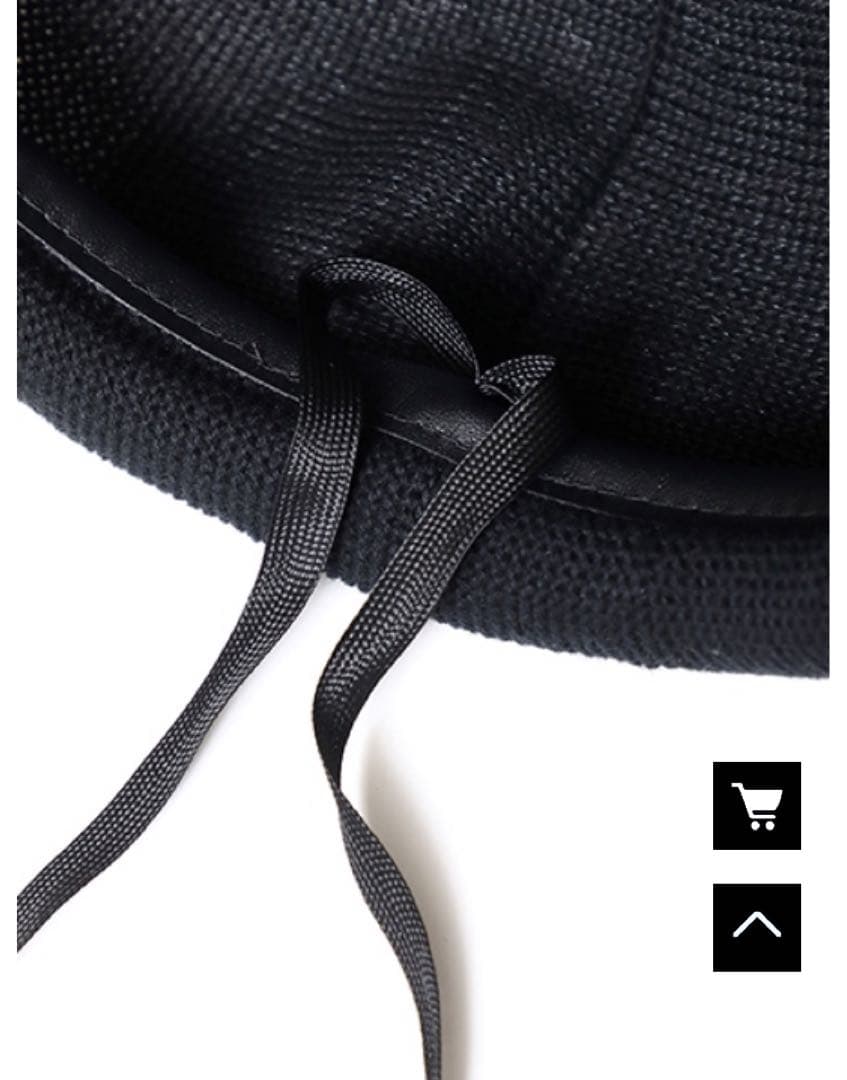 challenger ベレー帽　Black