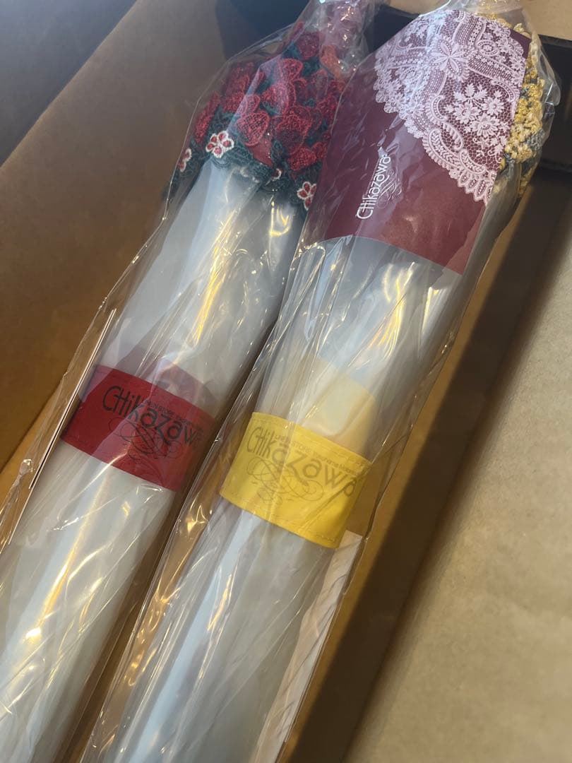 近沢レース　傘　いちご　即完売