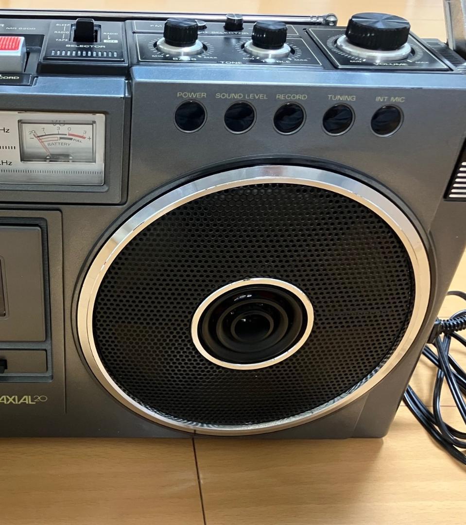 サンヨー ラジオカセットレコーダー MR6200 RECコアキシャル20ラジカセ