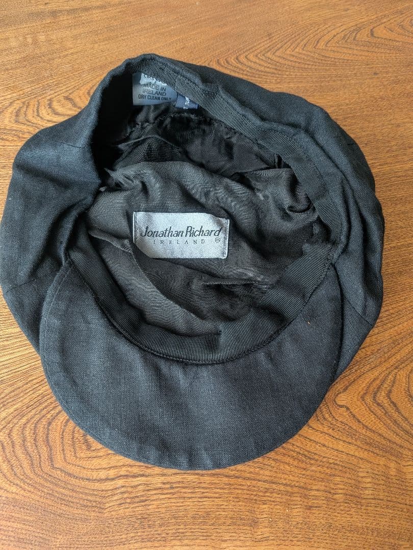 Jonathan Richard Newsboy Cap　キャスケット リネン