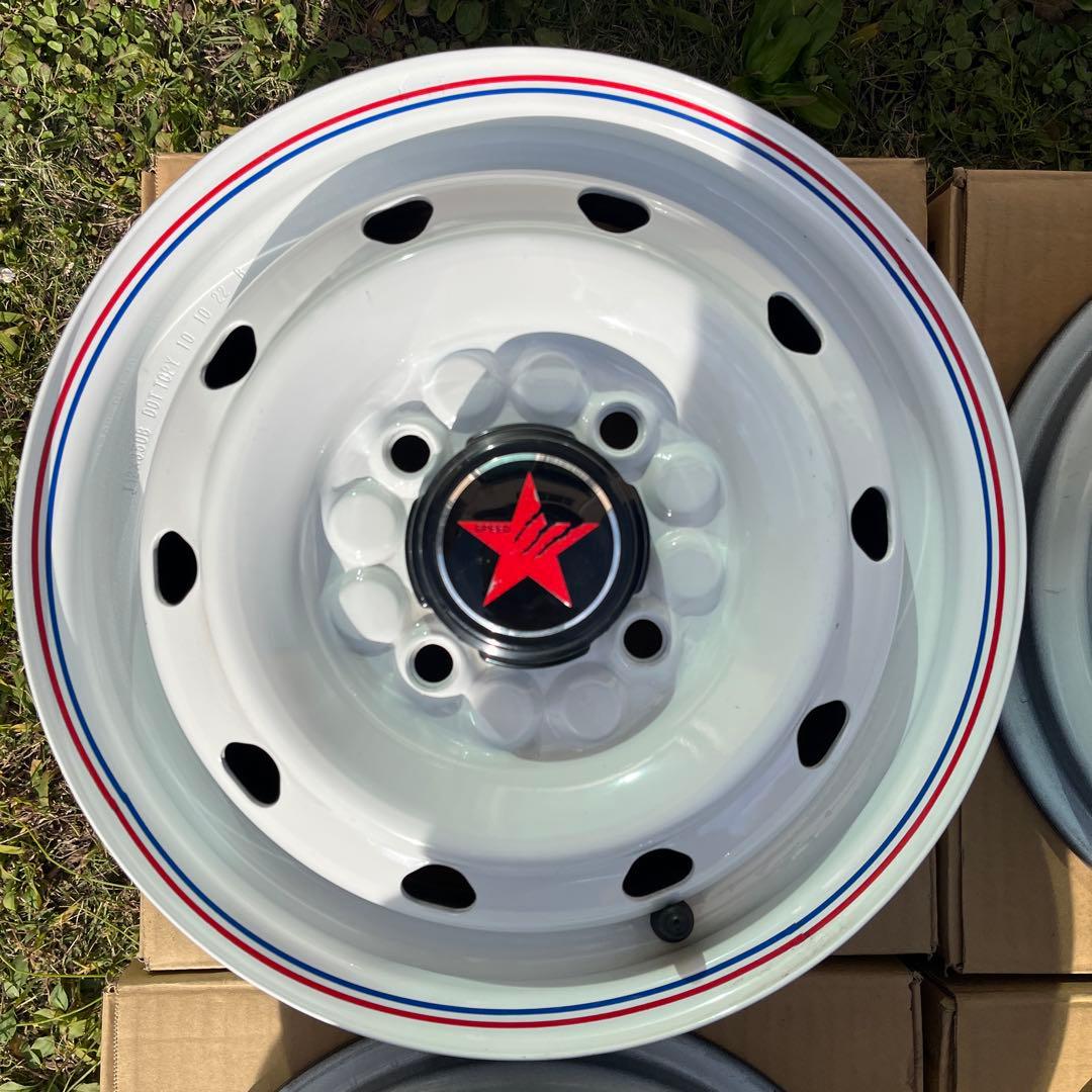 早い者勝ち　12インチ ホイール　ホワイト　デイトナ風　カスタム