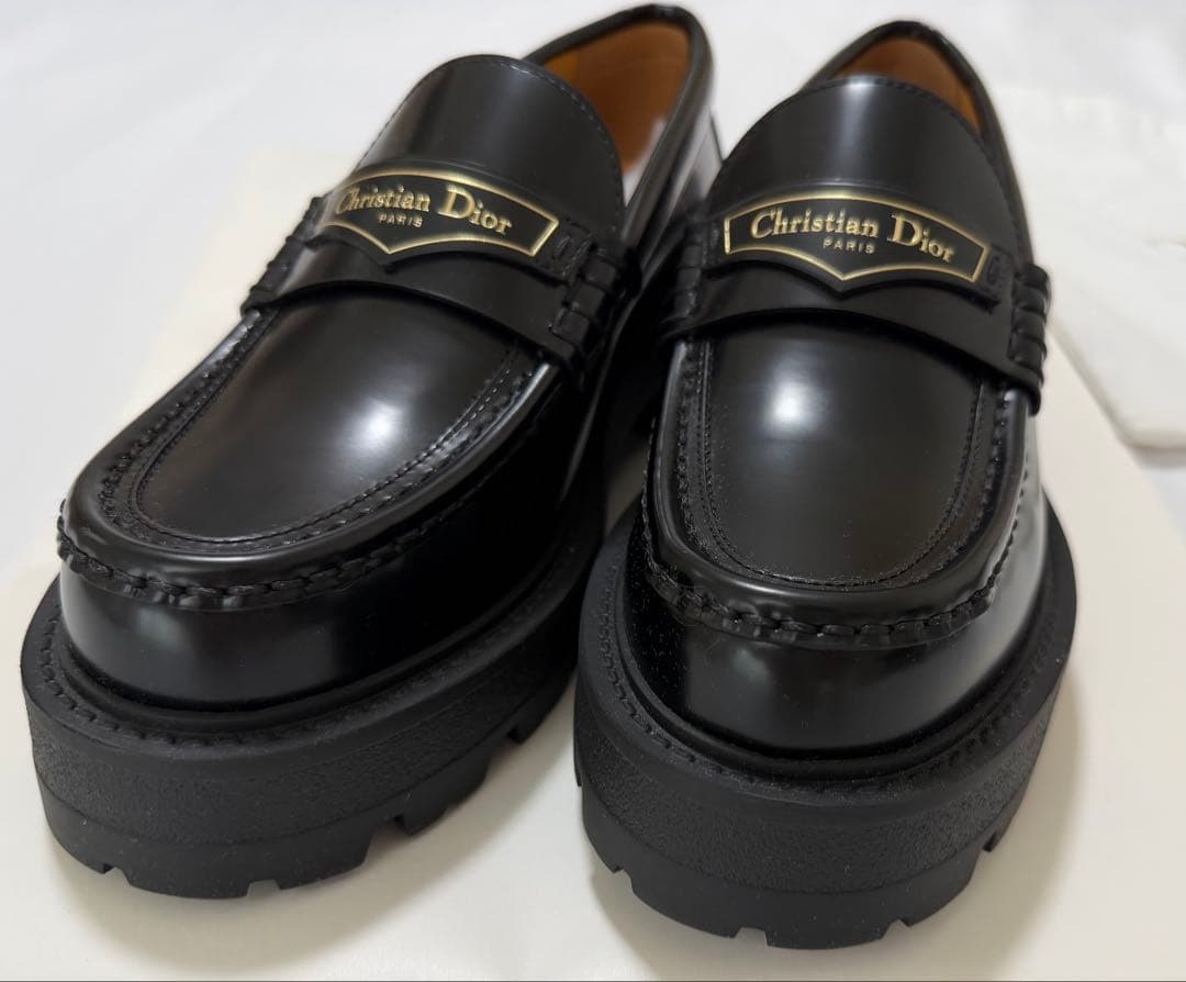 Dior Boy ディオール ボーイ プラットフォームローファー 37