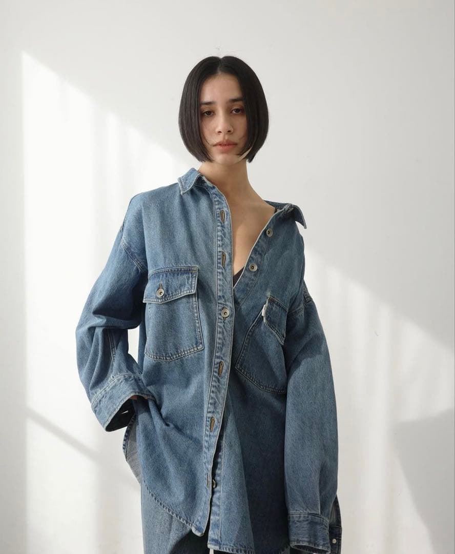Eongul（ヨングル）デニムシャツジャケット