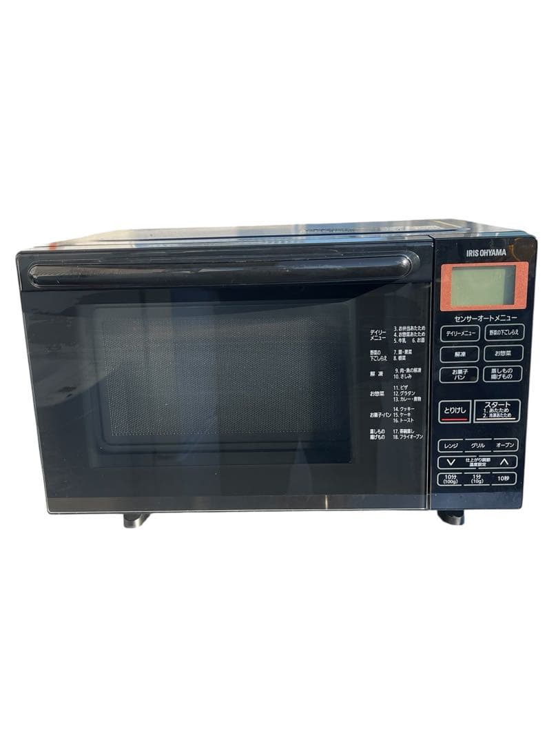 アイリスオーヤマ製/2021年式/オーブンレンジ/BLMO-F1801-B