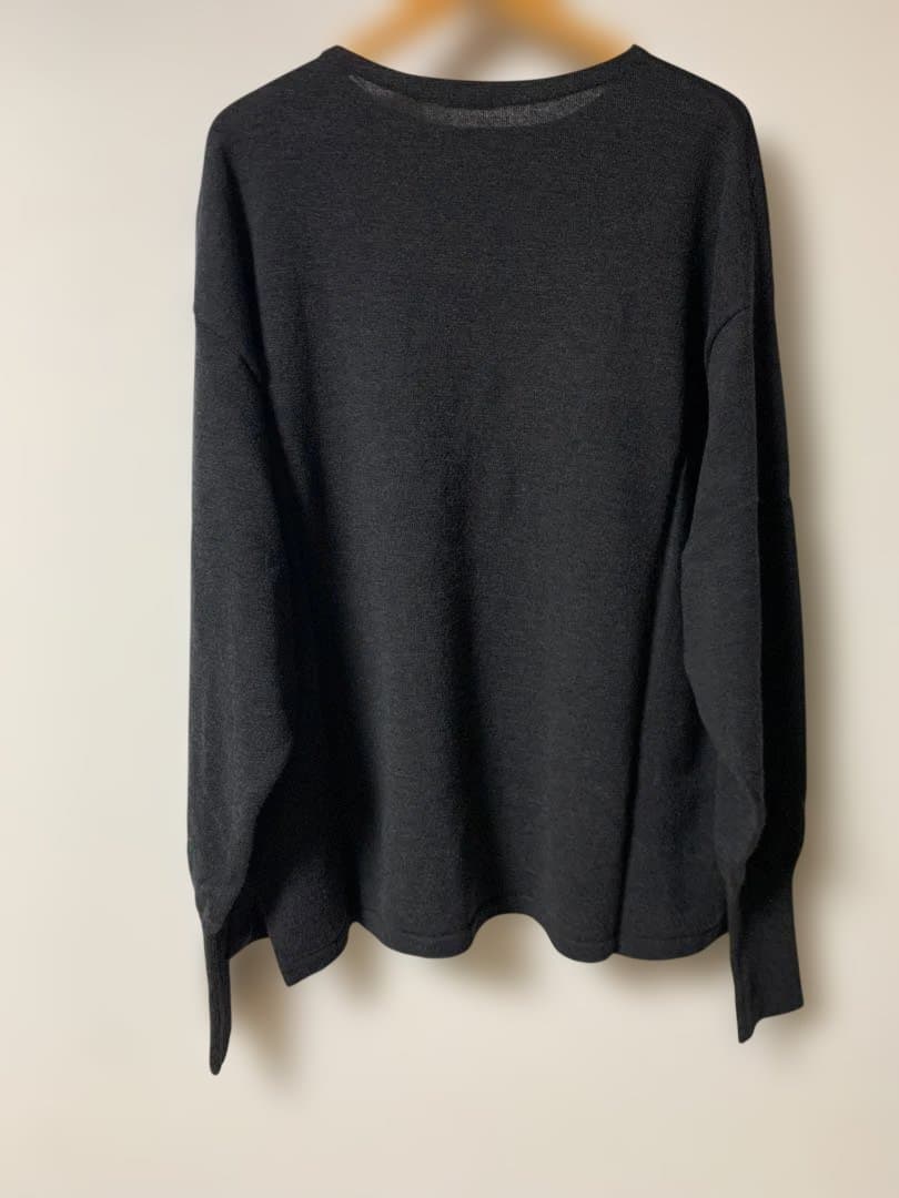 新品、未使用品　COMOLI ウール和紙コモリニット