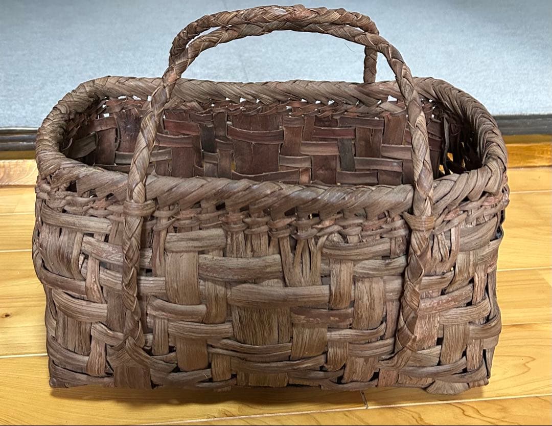 t*o様 国産 筒井幸彦さんの山葡萄かごバッグ