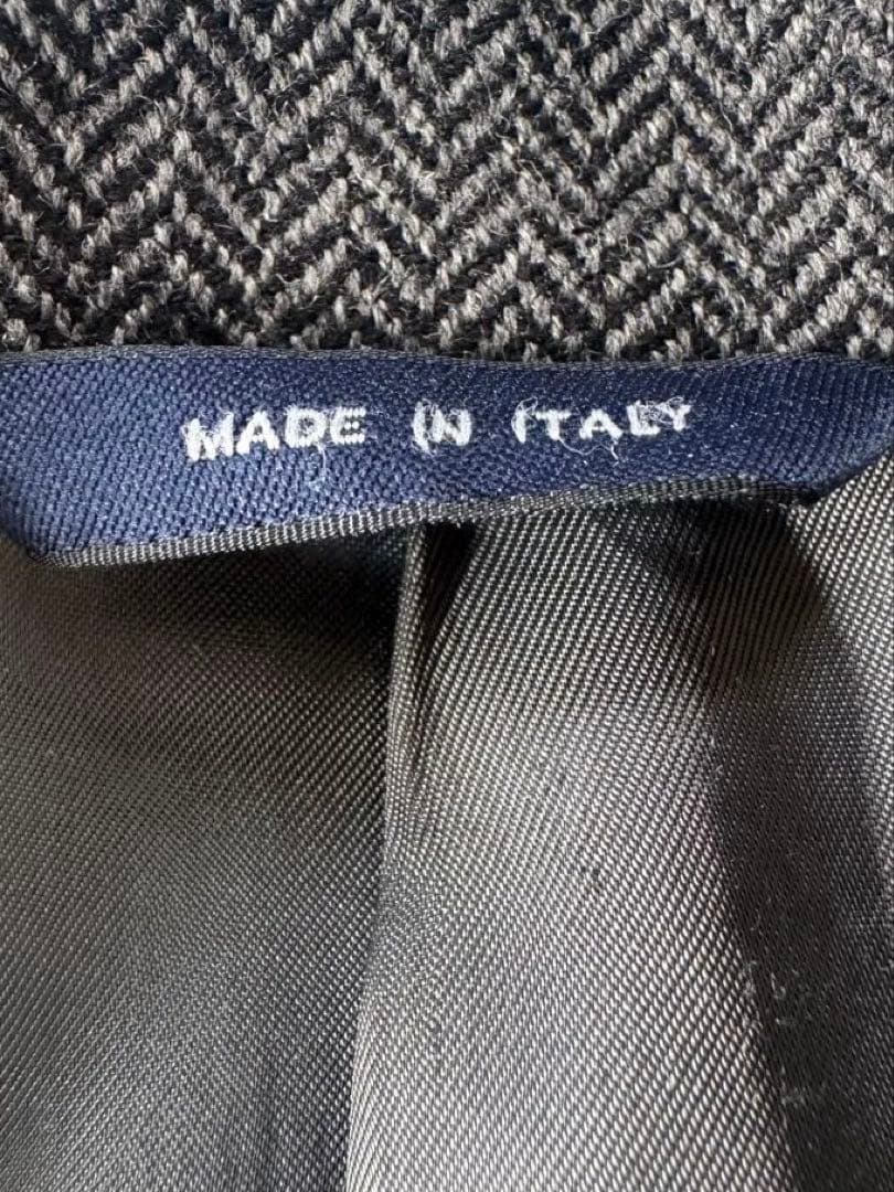 ブルックスブラザーズ イタリア製 ヘリンボーン テーラードジャケット 41 L