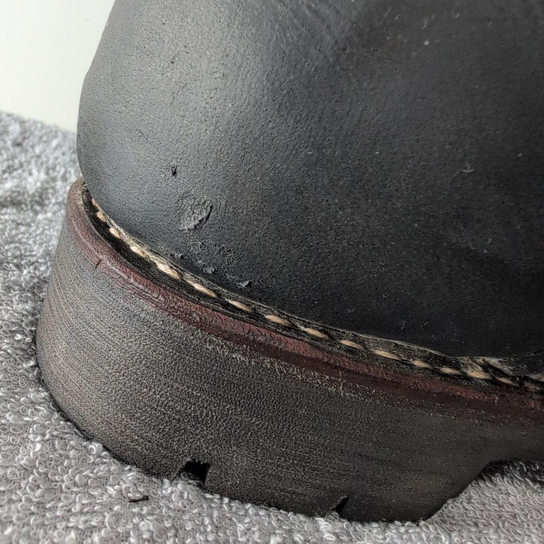 ALPHA INDUSTRIES レザー 黒 ライディングブーツ 26.5