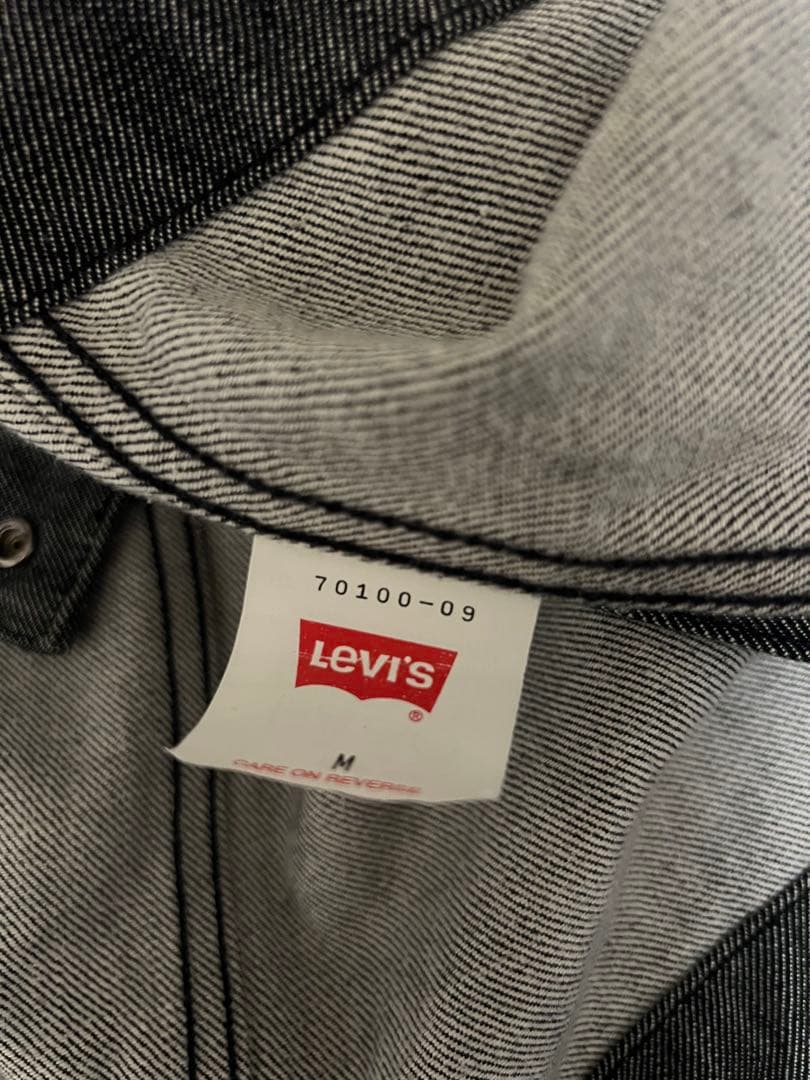 Levi's ダークグレー デニムジャケット