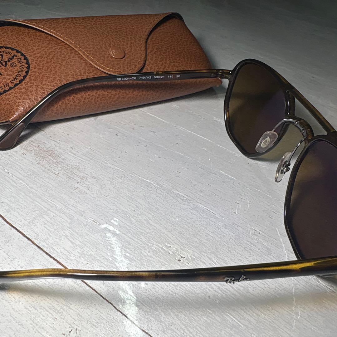 Ray-Ban レイバンRB 4321-CH サングラス ブラウン　偏光レンズ