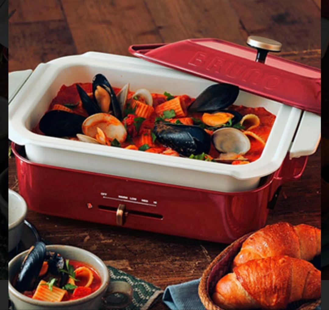 ブルーノ　コンパクトホットプレート　新品未開封