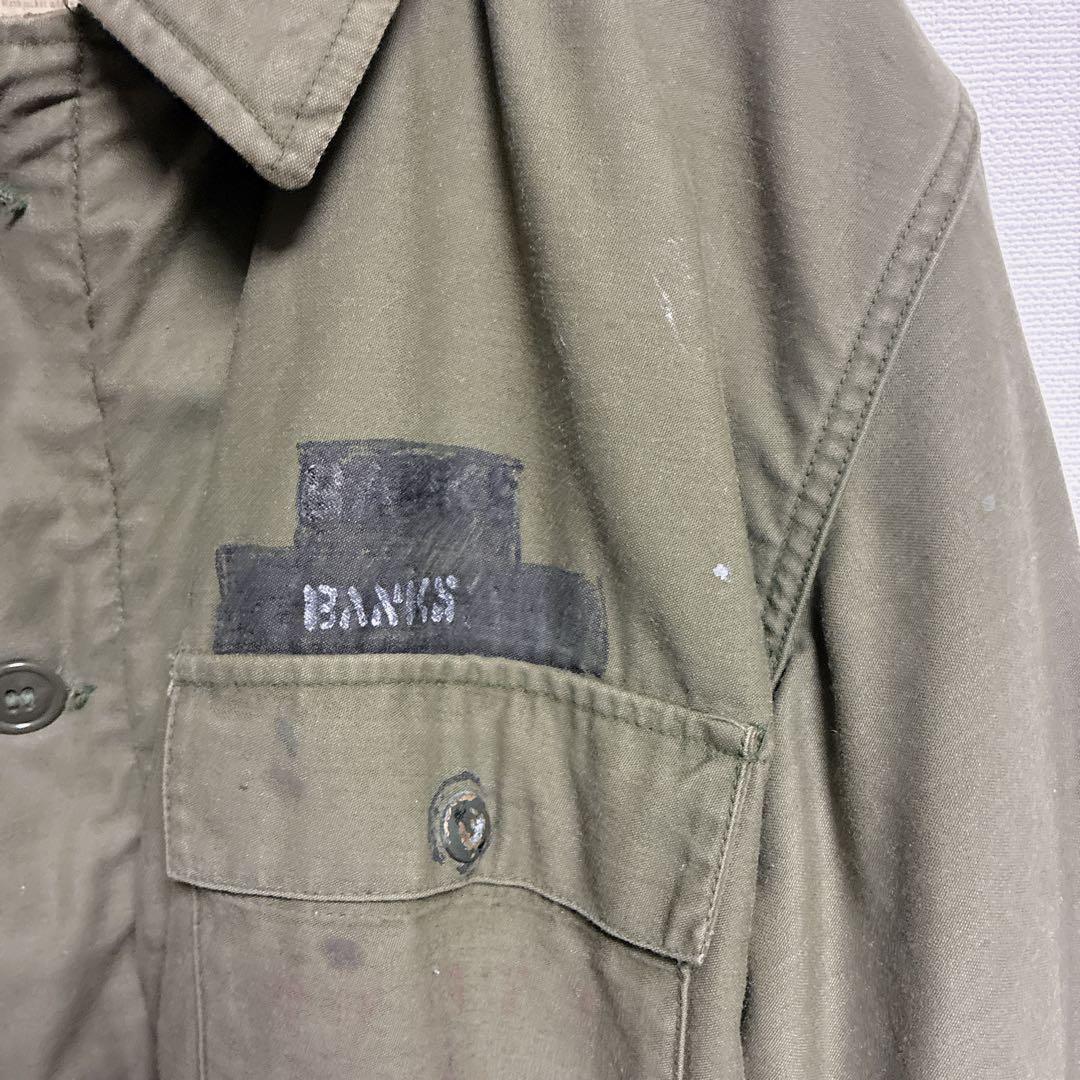 米軍実物 80s U.S.NAVY A-2 デッキジャケット ステンシル M