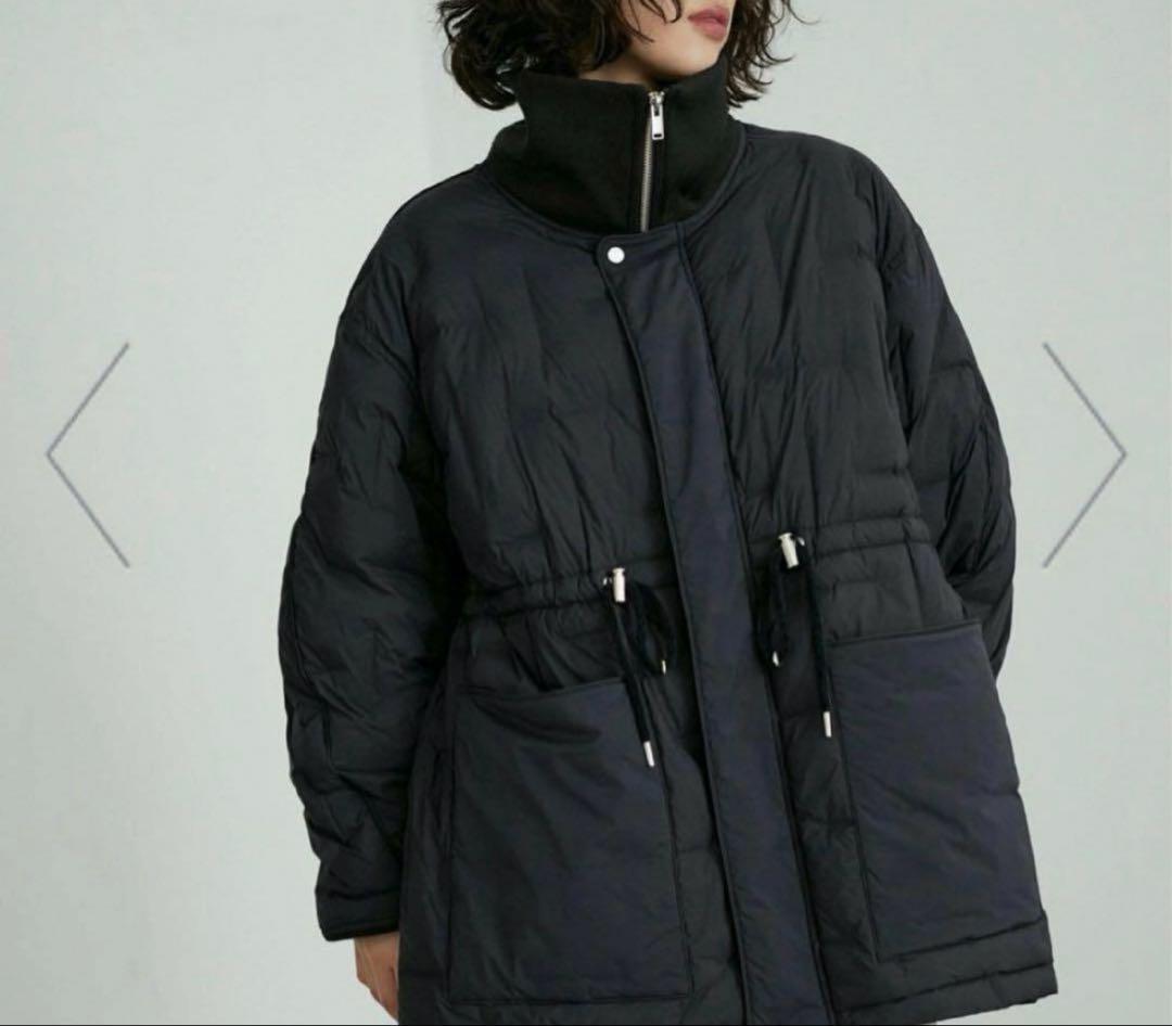 アダムエロペ　ドロストキルティングブルゾン