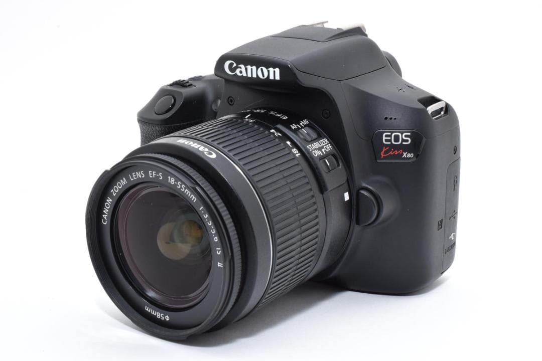✨高性能カメラ✨Canon kiss x80 初めての方にも スマホ転送◎ 美品