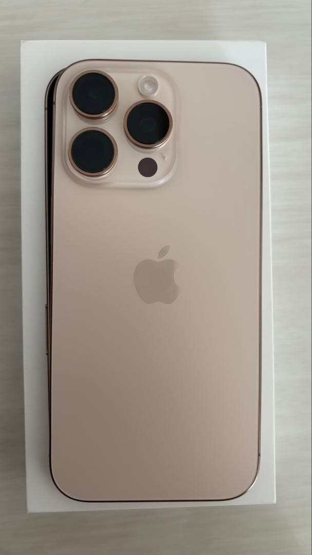 iPhone16Pro 128GB デザートチタニウム