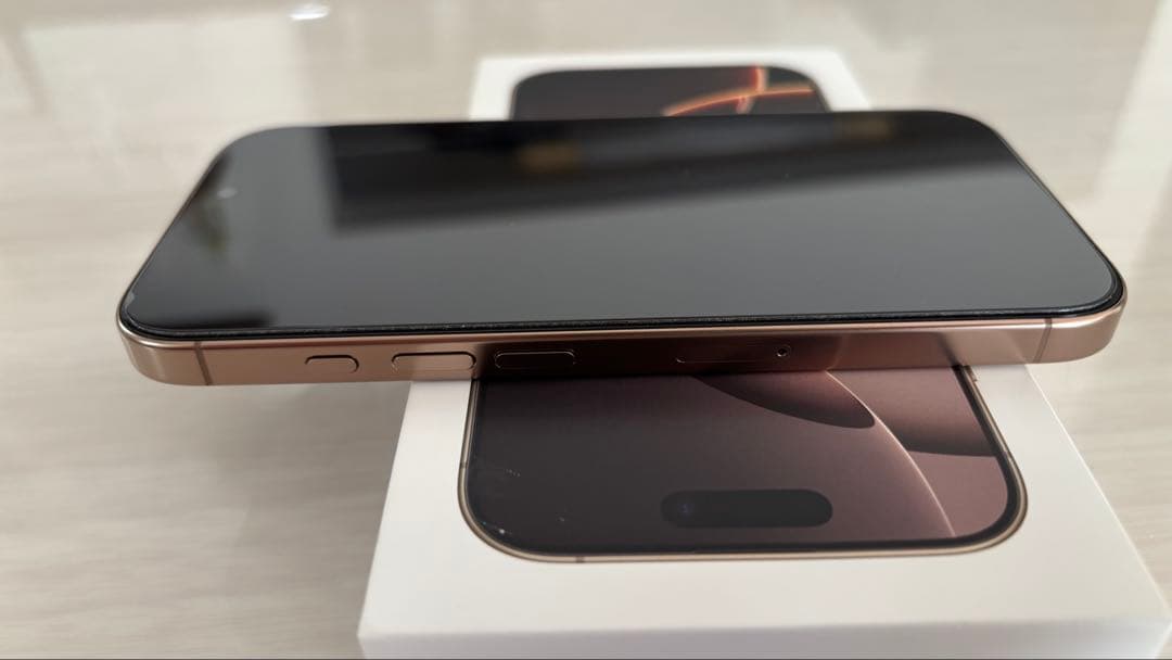 iPhone16Pro 128GB デザートチタニウム