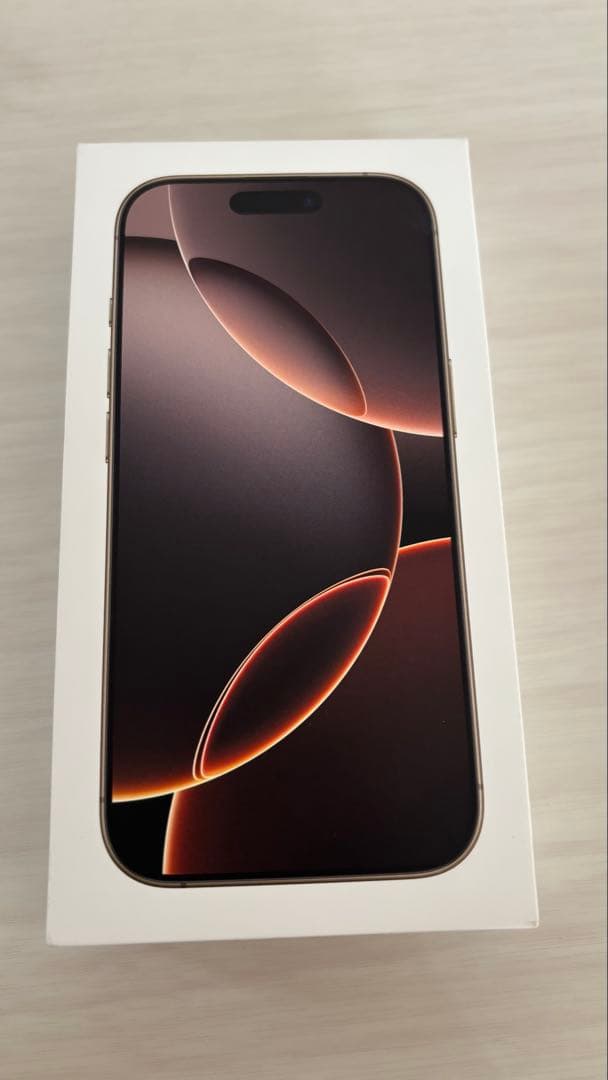 iPhone16Pro 128GB デザートチタニウム