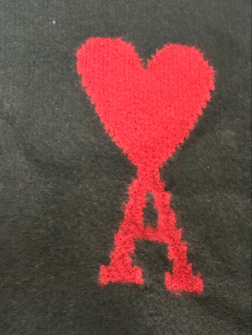 Ami Paris ブラックニットセーター　サイズL