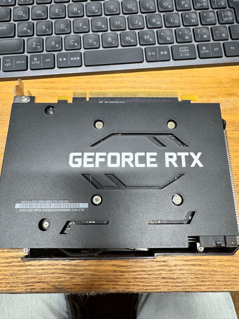 グラフィックボード・グラボ・ビデオカード MSI GeForce RTX 3060 AERO ITX 12G OC