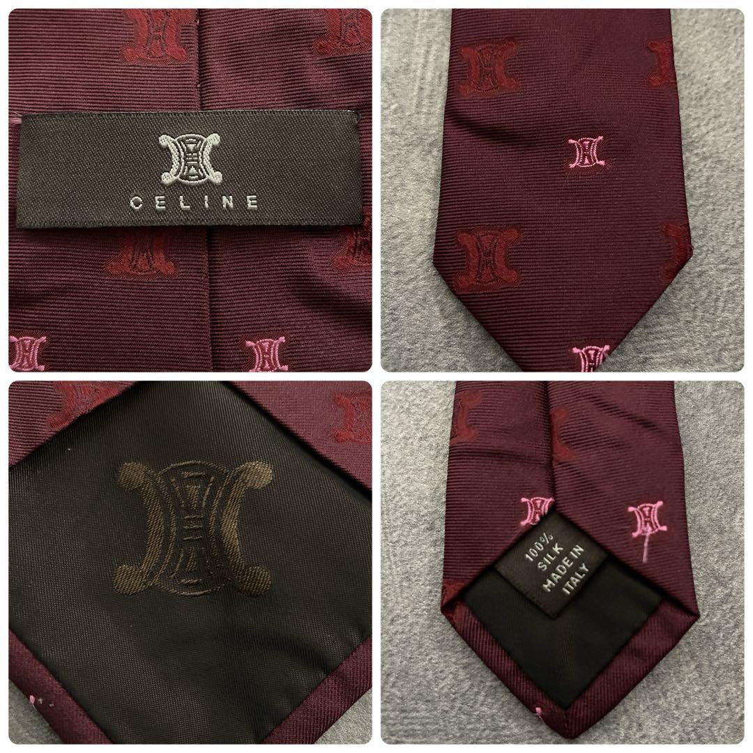 CELINEネクタイ付 日本製ヴィンテージスーツ 成人式 卒業式 セットアップ