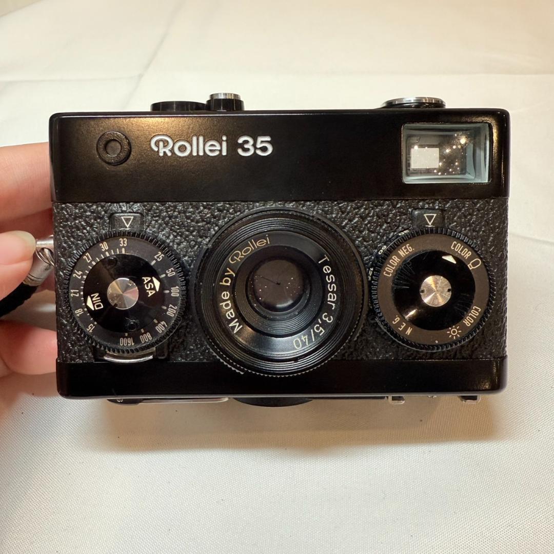 Rollei 35 ローライ35 ケース付き シンガポール製 フィルムカメラ