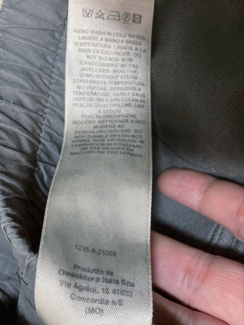 リックオウエンス・ダークシャドウ/クリーチカーゴ/S/ハスラーブルー/試着のみ