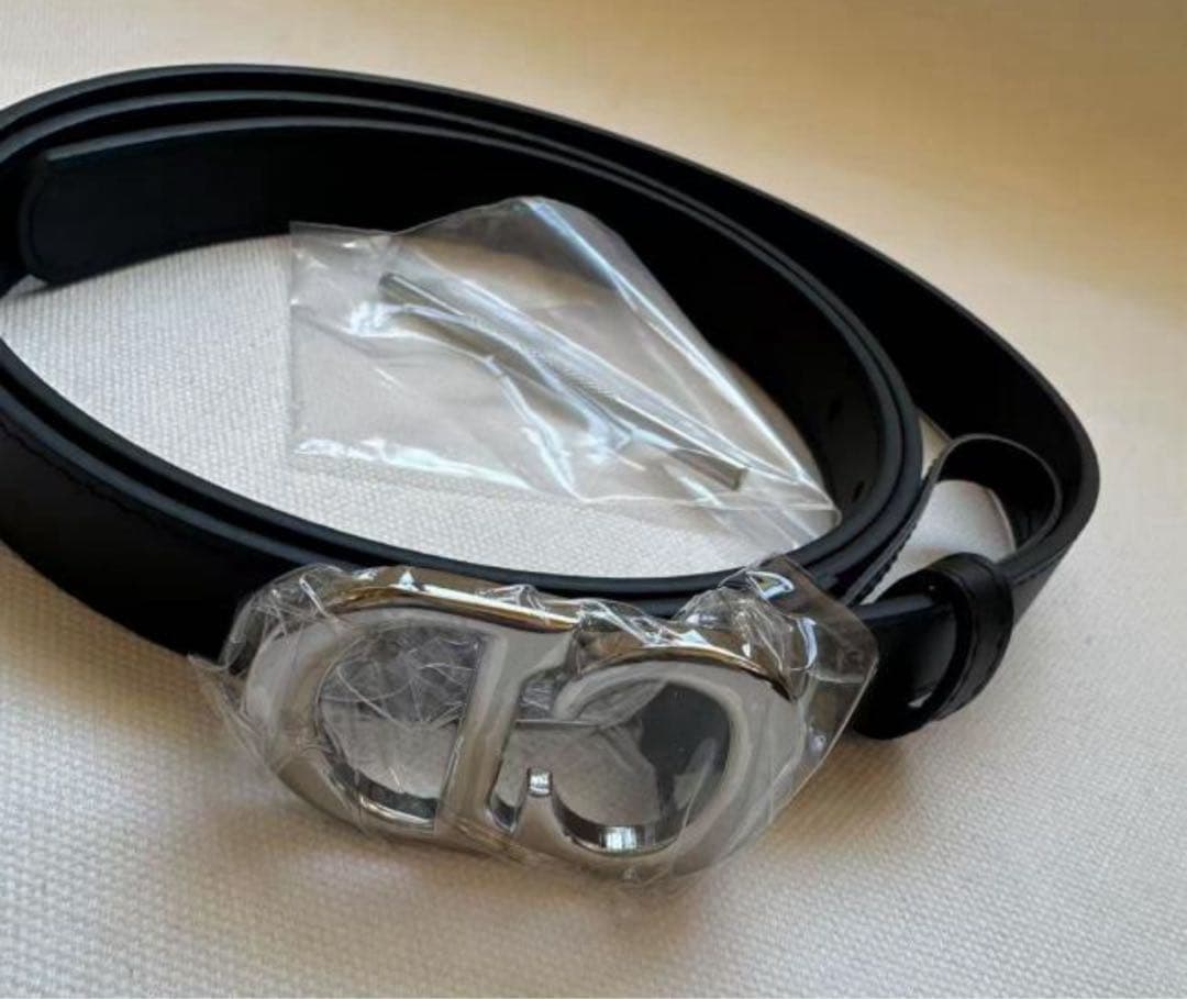 DIOR ディオール　ベルト ブラック