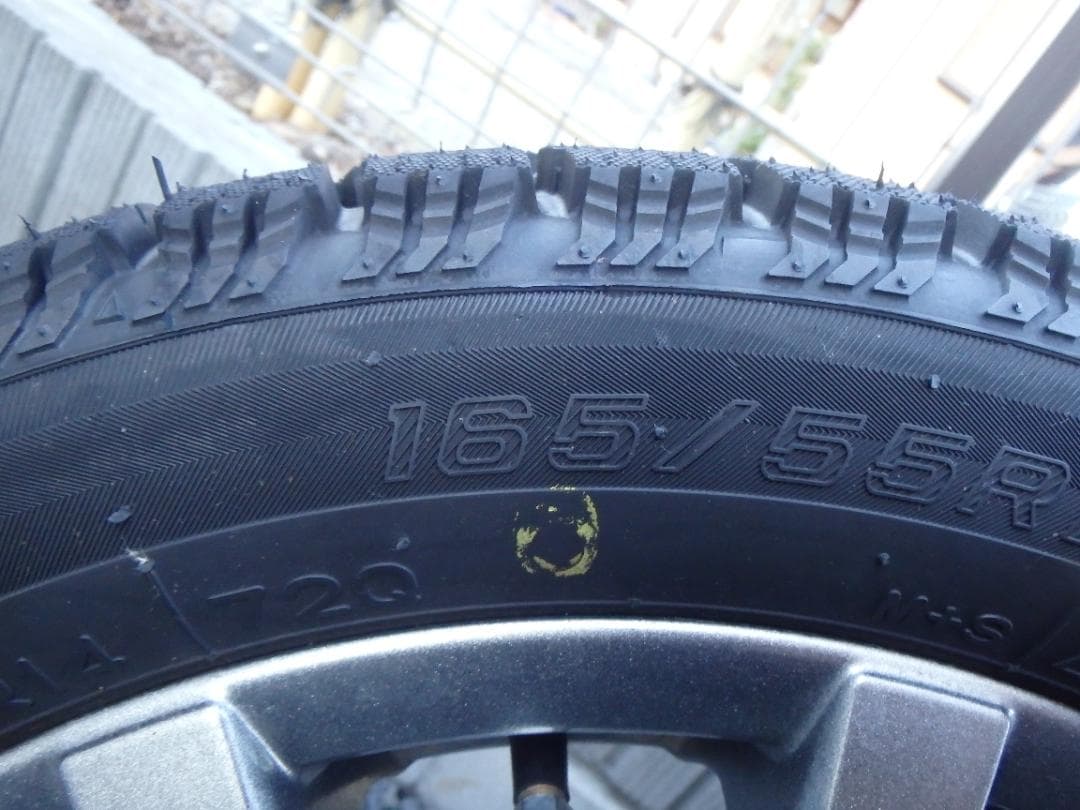 NANKANG AW-1 165/55R14 72Q スタッドレス＋ホイール4本