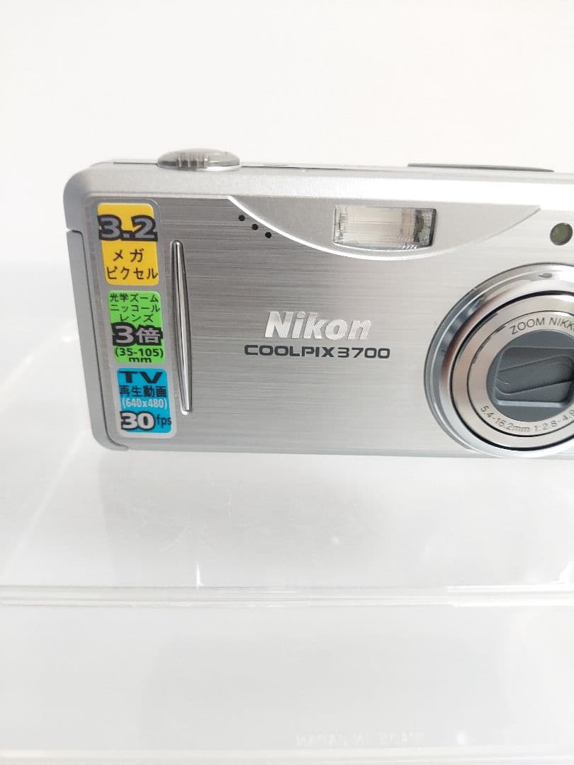 極美品　Nikon COOLPIX 3700 動作確認済み　スマホ転送