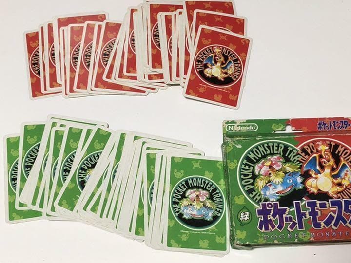 【希少】ポケットモンスター トランプ　赤緑　ポケモン　レトロ