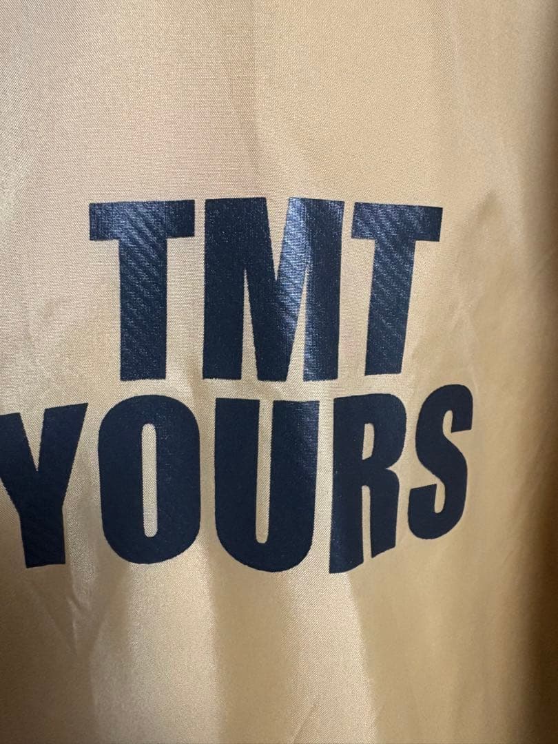 TMT BIG HOLIDAY コーチジャケット ベージュ XLサイズ