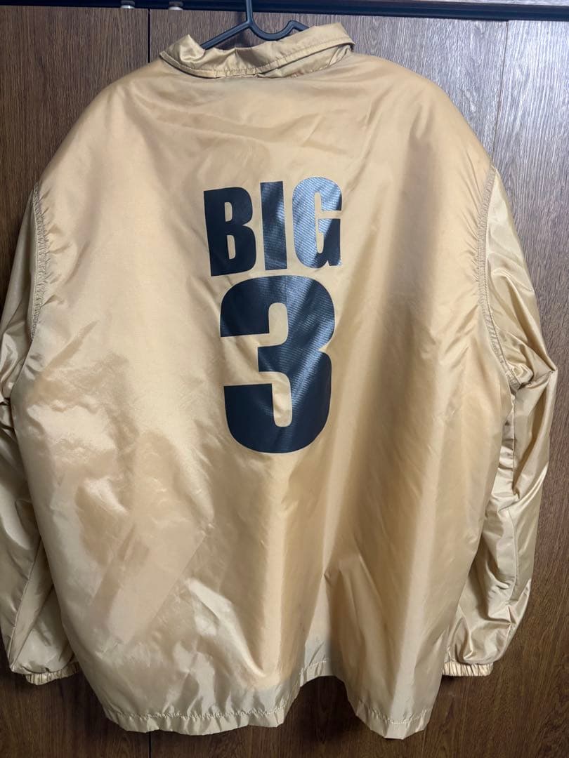 TMT BIG HOLIDAY コーチジャケット ベージュ XLサイズ