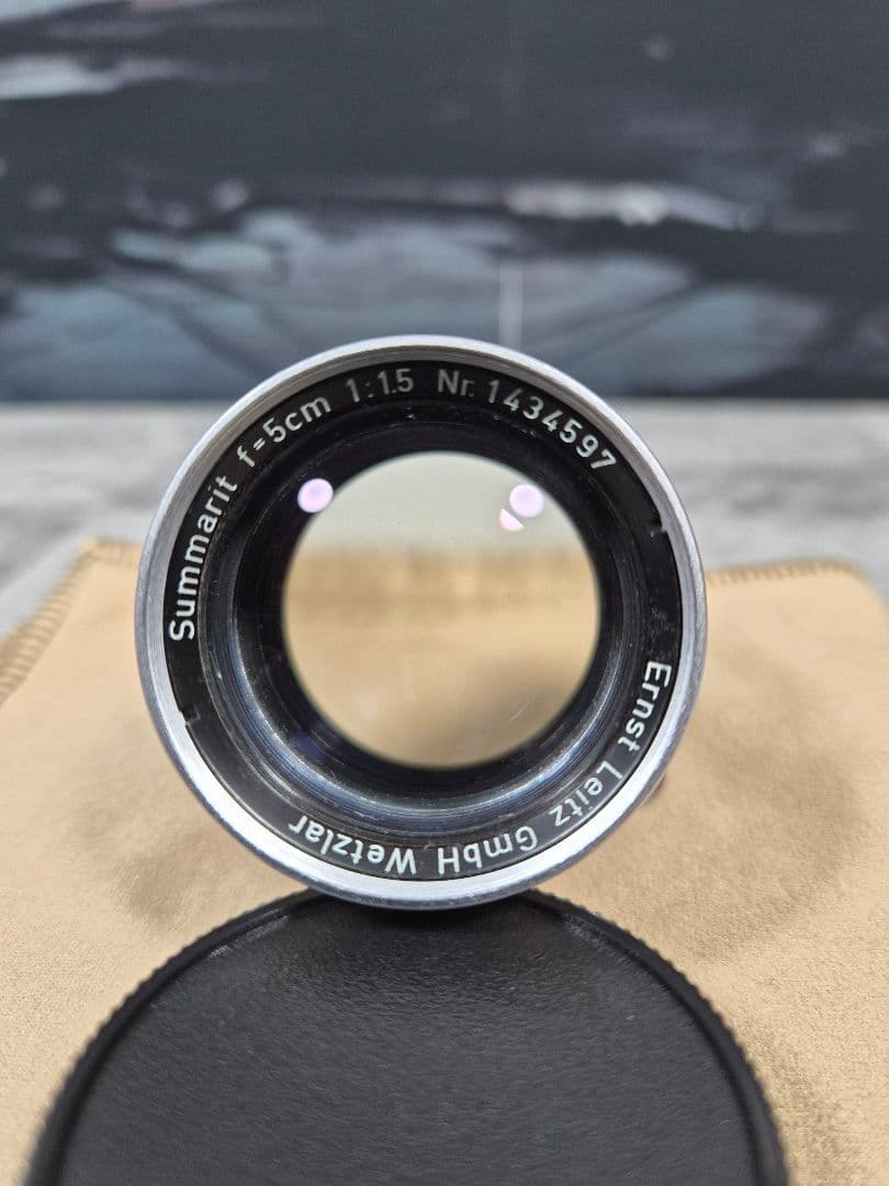 レンズ再研磨済み!!Leitz Summarit 50mm F1.5