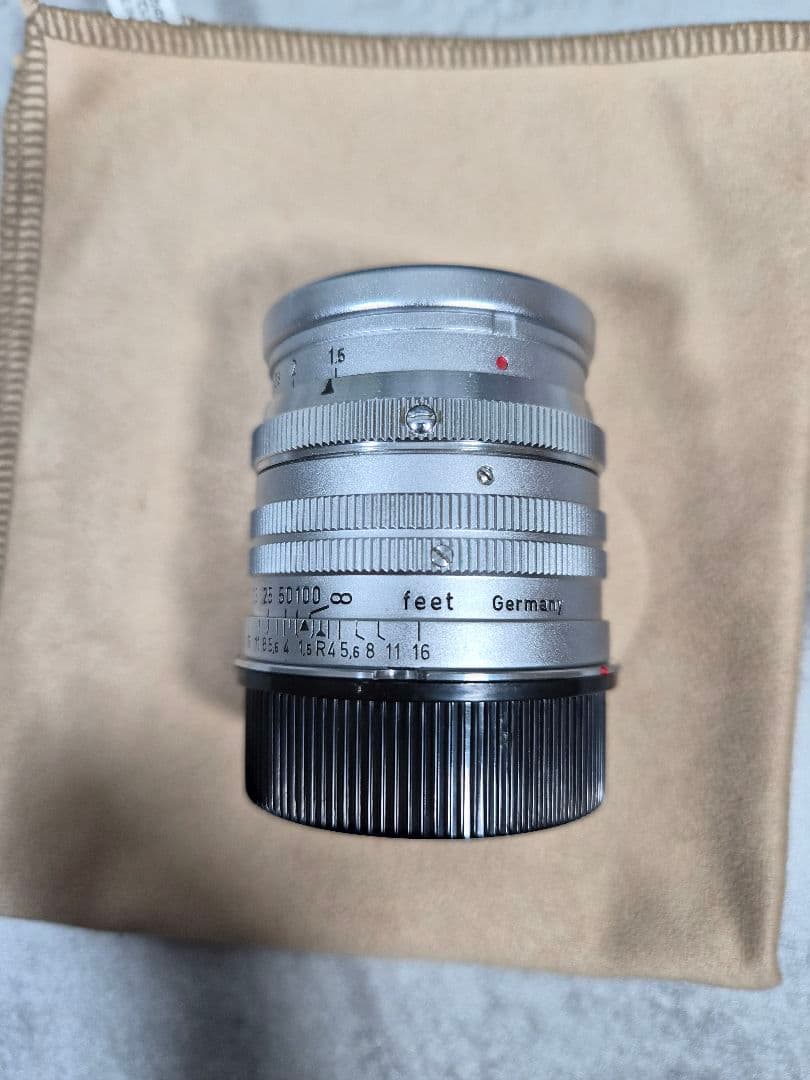 レンズ再研磨済み!!Leitz Summarit 50mm F1.5