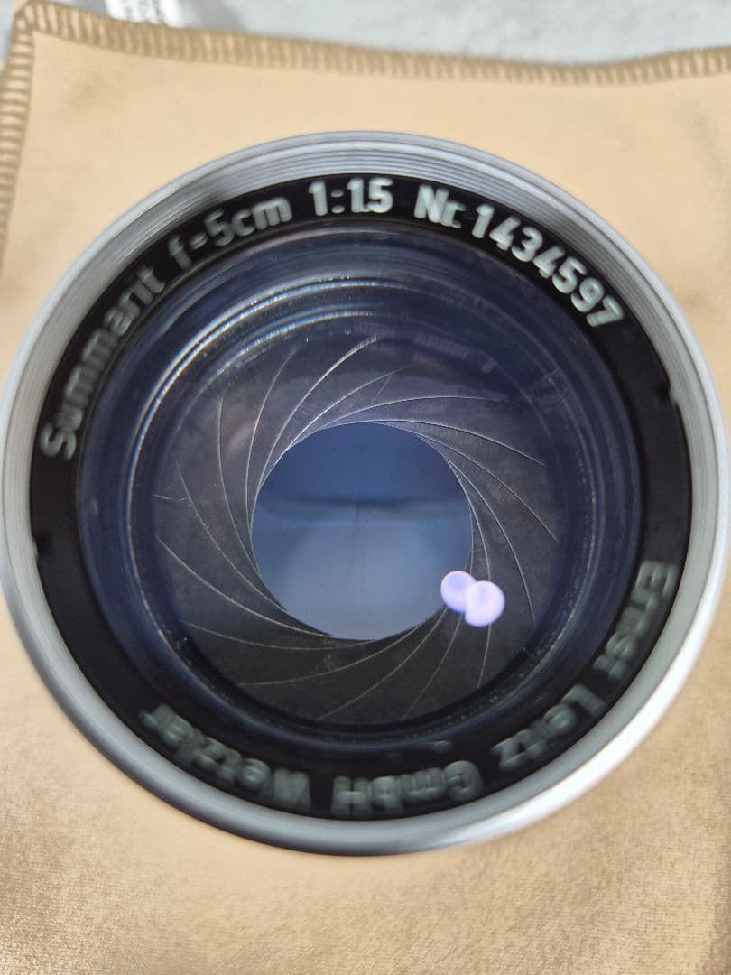 レンズ再研磨済み!!Leitz Summarit 50mm F1.5